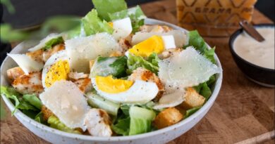receta de cesar salad