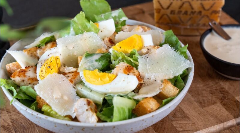 receta de cesar salad