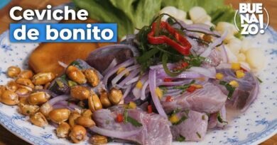 receta de ceviche de bonito