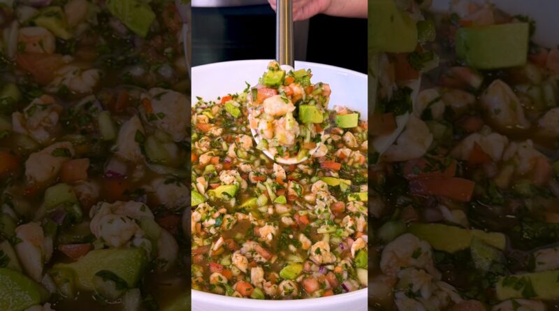 receta de ceviche de camaron