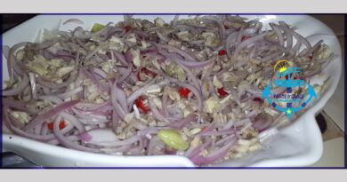 receta de ceviche de cañan