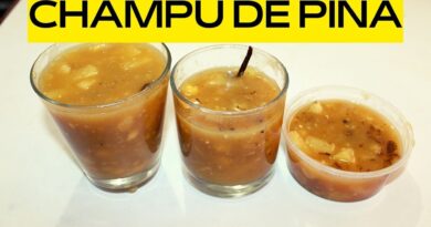 receta de champu de piña