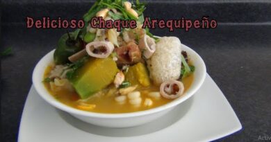 receta de chaque arequipeño