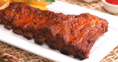 receta de costillas al horno