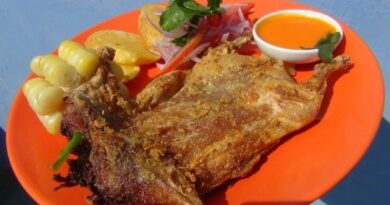 receta de cuy frito crocante