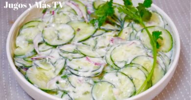 receta de ensalada de pepino