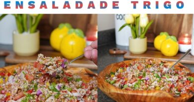 receta de ensalada de trigo