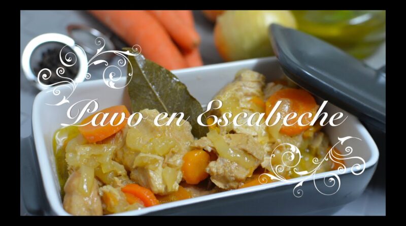 receta de escabeche de pavita