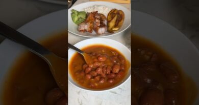 receta de frijoles