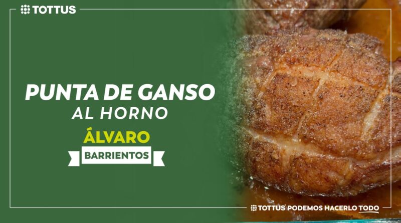 receta de ganso al horno