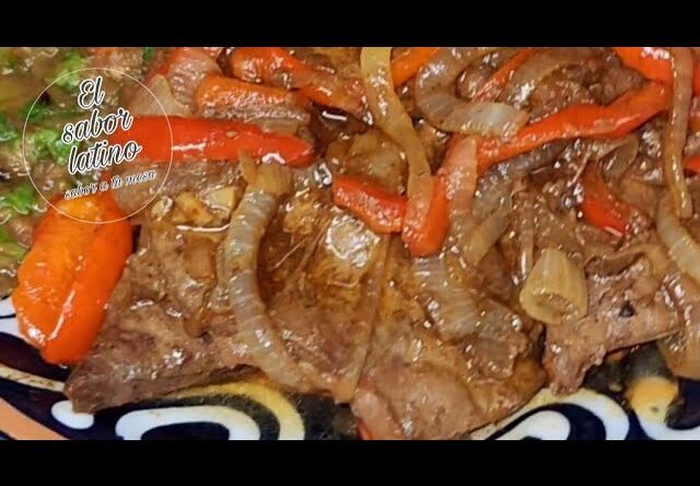 receta de higado encebollado mexicano