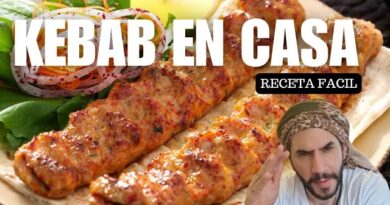 receta de kebab de pollo