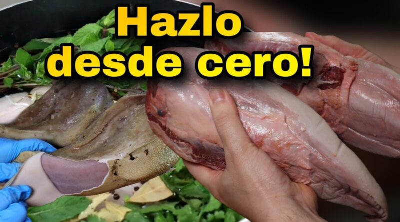 receta de lengua