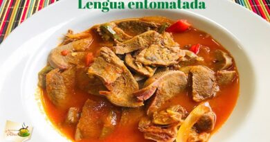 receta de lengua entomatada