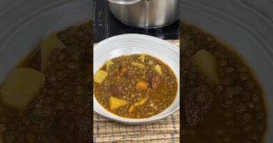 receta de lentejas con papa