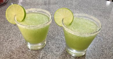 receta de limonada con menta