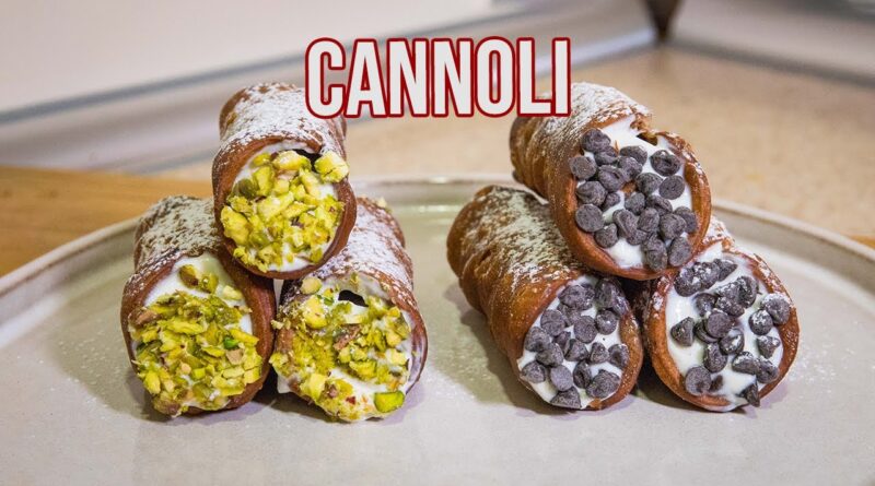 receta de los cannolis