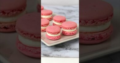 receta de macarons con maizena