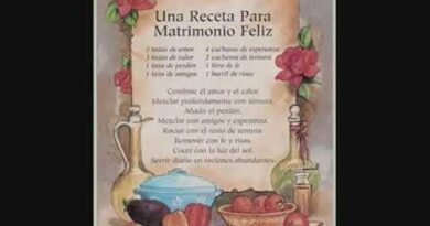 receta de matrimonio