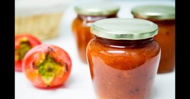 receta de mermelada de caqui