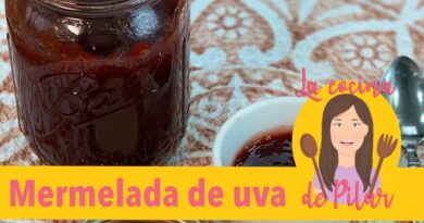 receta de mermelada de uva