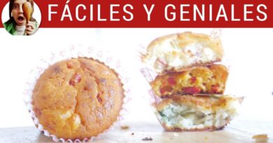 receta de muffins salados