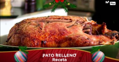 receta de pato relleno