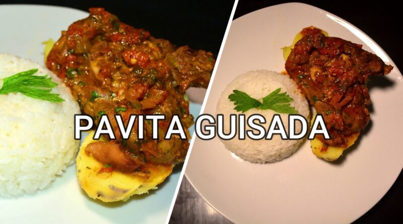 receta de pavita guisada