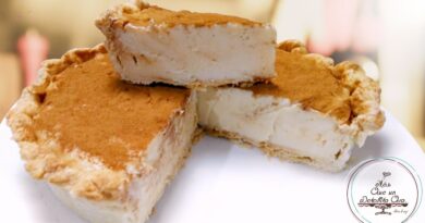 receta de pay de leche