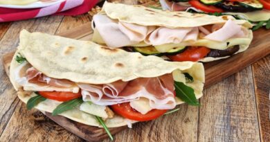 receta de piadinas italianas
