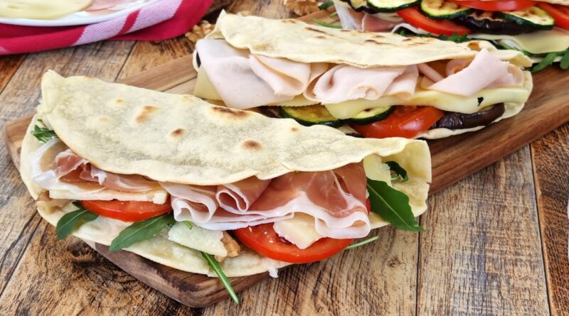 receta de piadinas italianas