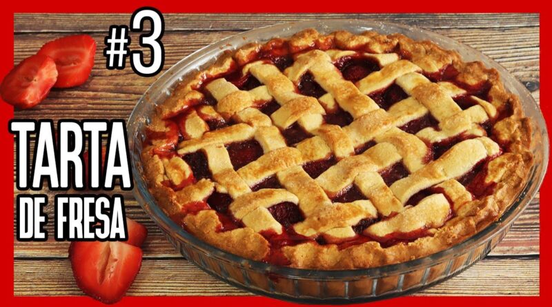 receta de pie de fresa