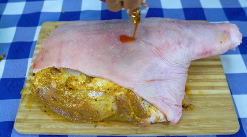 receta de pierna de chancho