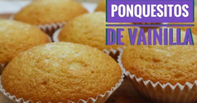 receta de ponquesitos esponjosos