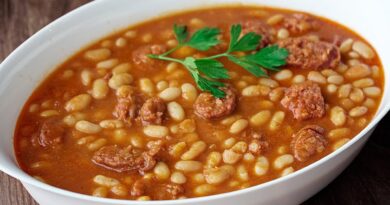 receta de porotos blancos