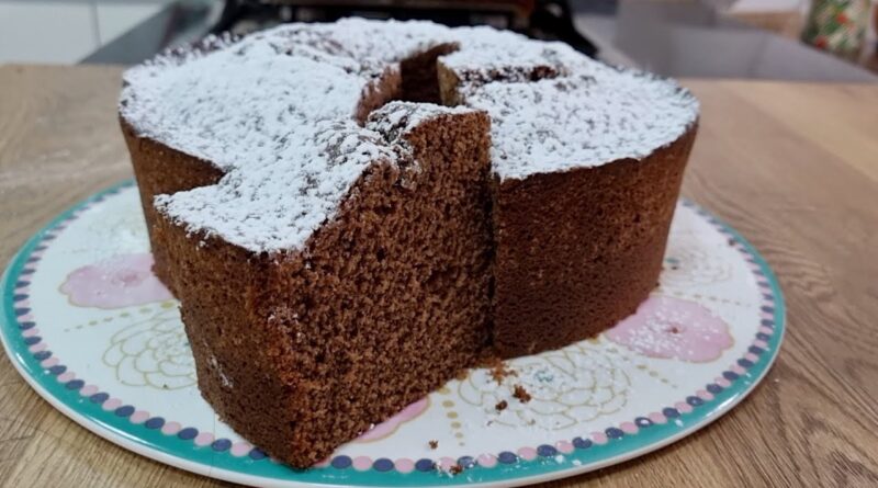 receta de queque con cacao