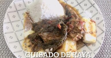 receta de raya guisada