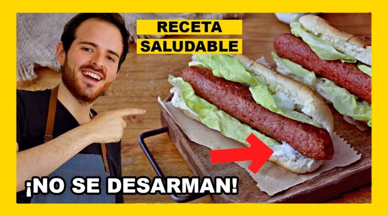 receta de salchicha vegana