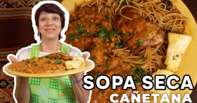 receta de sopa seca cañetana