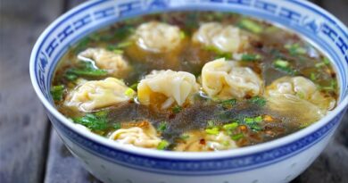 receta de sopa wonton