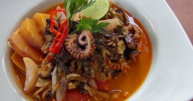 receta de sudado de mariscos