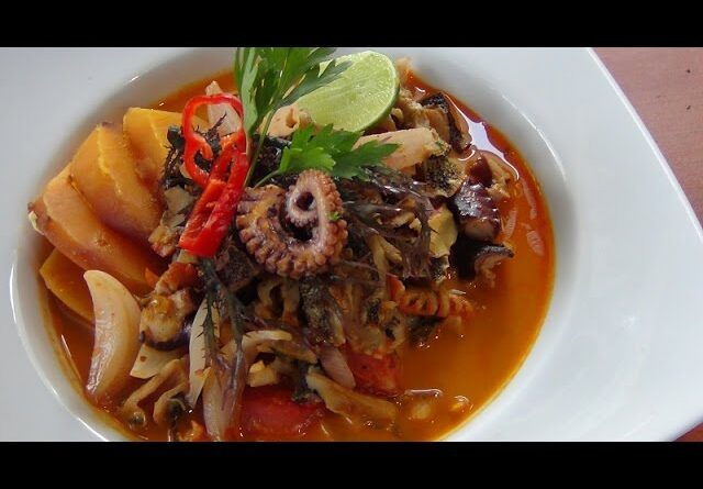 receta de sudado de mariscos