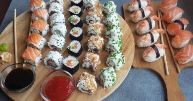 receta de sushi california roll