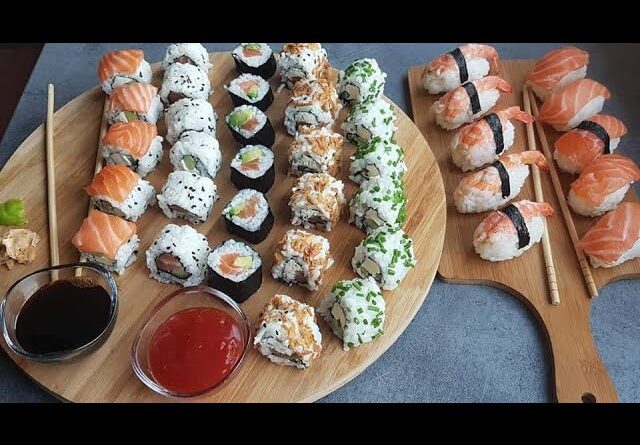 receta de sushi california roll