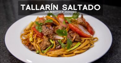 receta de tallarin saltado criollo