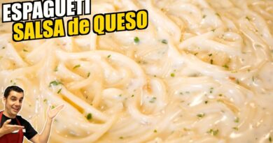 receta de tallarines con queso
