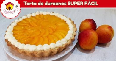 receta de tartaleta de durazno