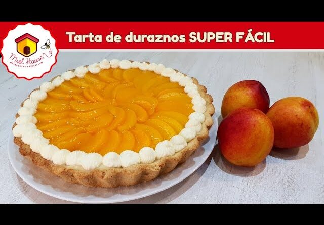 receta de tartaleta de durazno
