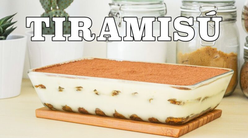 receta de tiramisu con bizcotelas