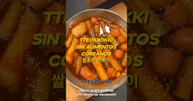 receta de topokki coreano